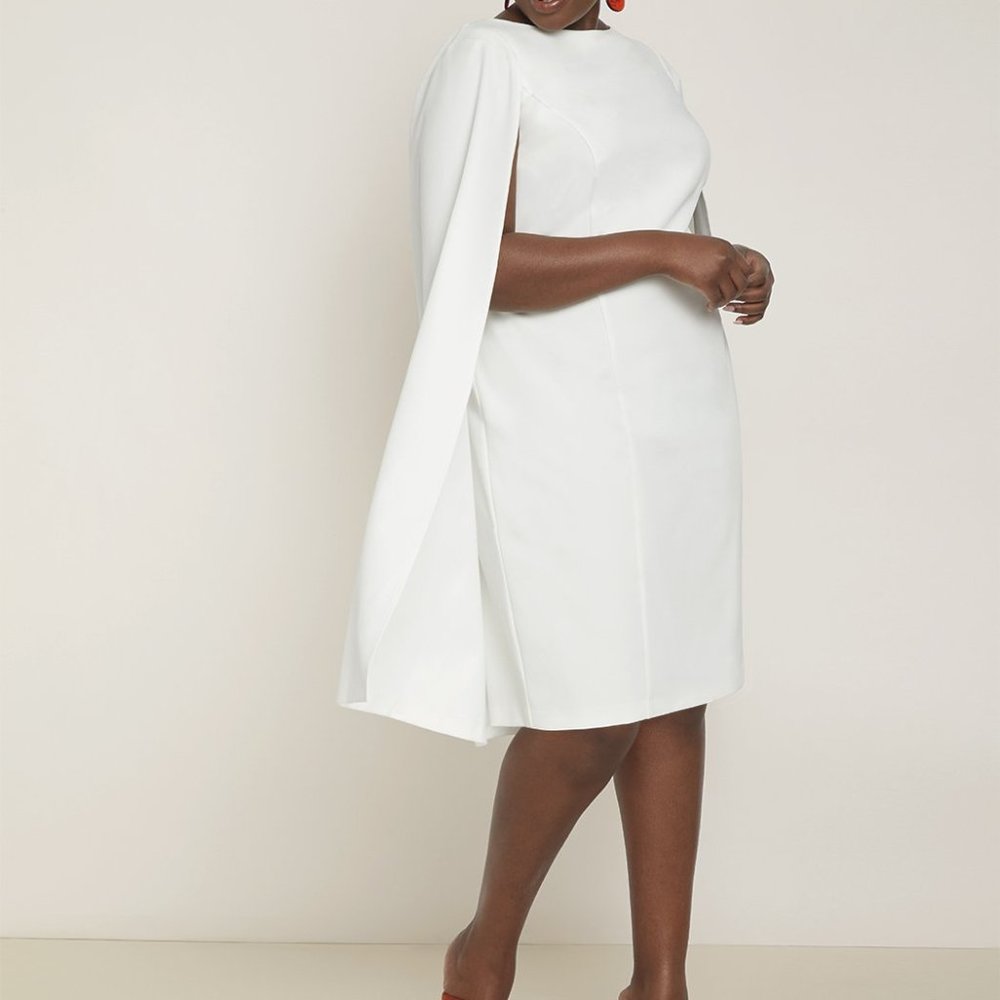 Eloquii Cape Dress